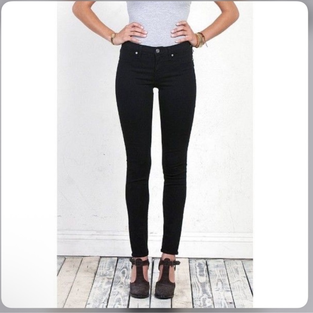 Henry and belle super skinny ankle jeans black 27